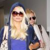 Paris Hilton et son compagnon Cy Waits le 16 juin 2011 à Los Angeles