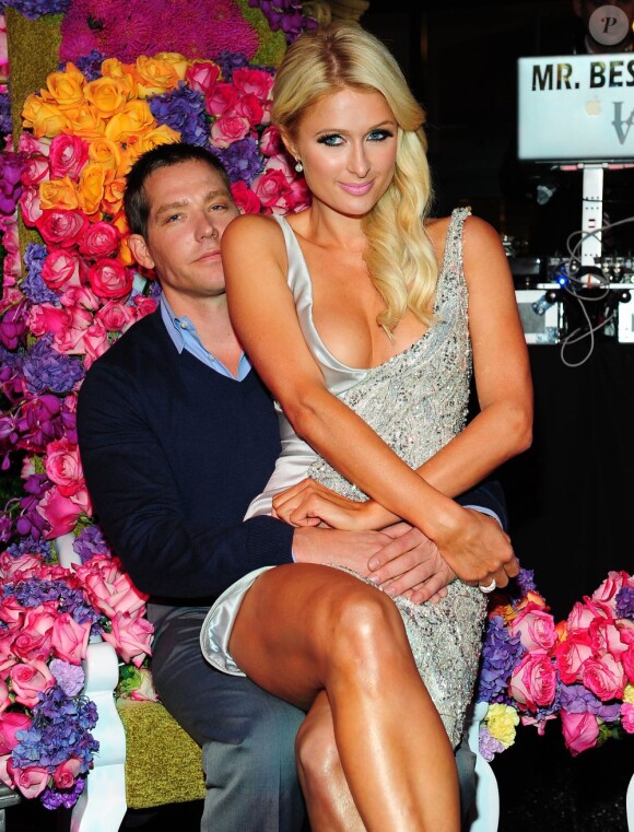 Paris Hilton et son compagnon Cy Waits le 17 mai 2011 à Los Angeles