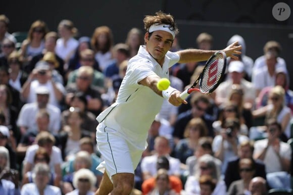 Roger Federer va tenter de reconquérir son titre à Wimbledon 2011. Il a franchi son premier tour sans encombres.