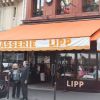 Lily Allen et son époux Sam Cooper à Paris ont déjeuné à la brasserie Lipp, le 22 juin 2011