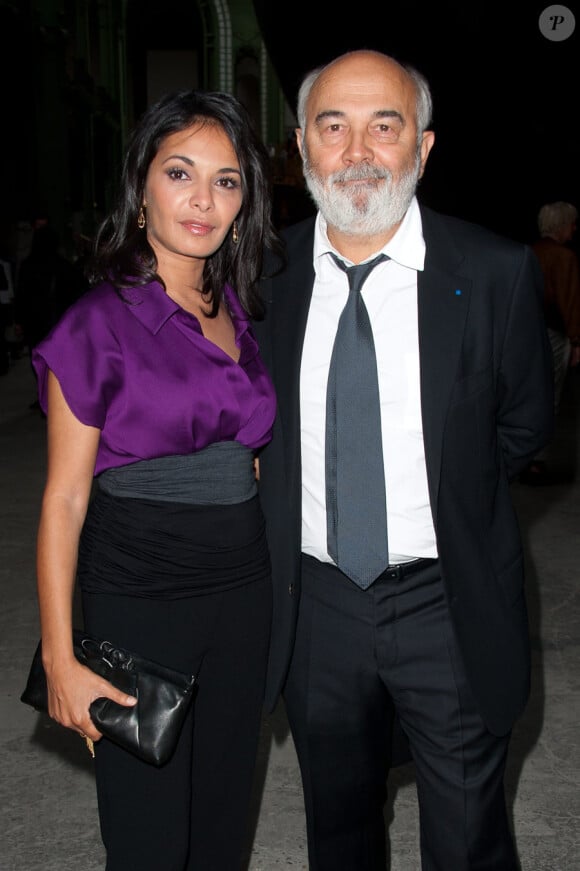 Saïda Jawad et Gérard Jugnot lors du lancement de La Fête du cinéma au Grand Palais à Paris le 23 juin 2011