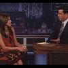 Eva Mendes sur le plateau du Jimmy Kimmel Live le 21 juin 2011 (3eme partie).