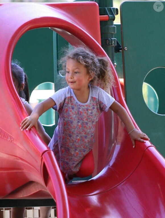 A trois ans, Nalah est trop craquante, une vraie enfant star ! Los Angeles, 27 juin 2011