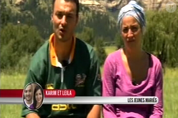 Karim et Leïla dans Pékin Express : la route des grands fauves diffusé le mercredi 29 juin 2011 à 20h45 sur M6