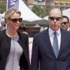 Albert de Monaco et Charlene Wittstock le 24 juin 2011.