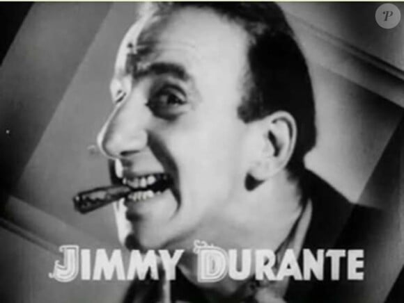 Jimmy Durante qui a mis le pied à l'étrier à un jeune Jimmy Roselly dans les années 40. Ici en 1933.