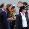 Le prince William et son épouse Catherine arrivent à Québec, le 3 juillet 2011.