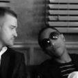 Justin Timberlake et Pharrell Williams dans le clip de Ain't No Doubt About It