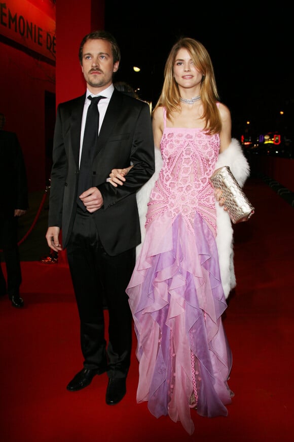 Alice Taglioni et Jocelyn Quivrin en février 2008 lors de la cérémonie des César