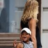 Heidi Klum et ses enfants continuent de profiter des joies qu'offre la ville de New York. Le 7 juillet 2011