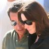 Carla Bruni-Sarkozy et Nicolas Sarkozy en vacances en Egypte, en 2007
