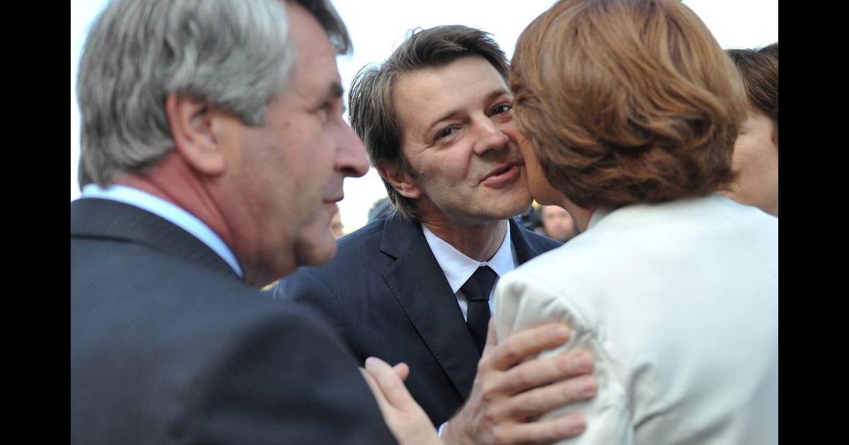 François Baroin lors du défilé du 14 juillet 2011, à Paris ...