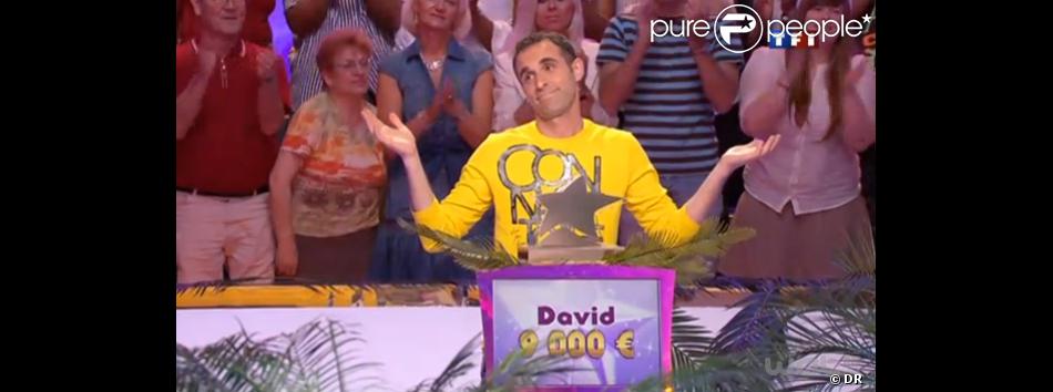 David perd dans Les 12 Coups de midi sur TF1