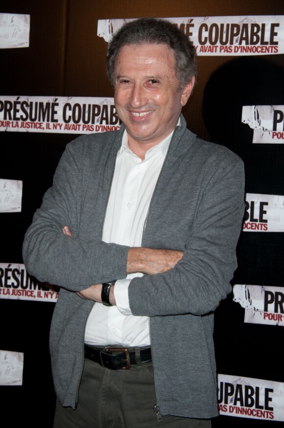 Michel Drucker à Paris en juin 2011