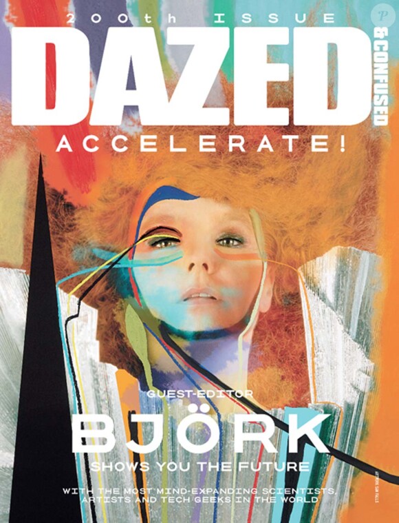 Björk en converture de Dazed&Confused, août 2010.