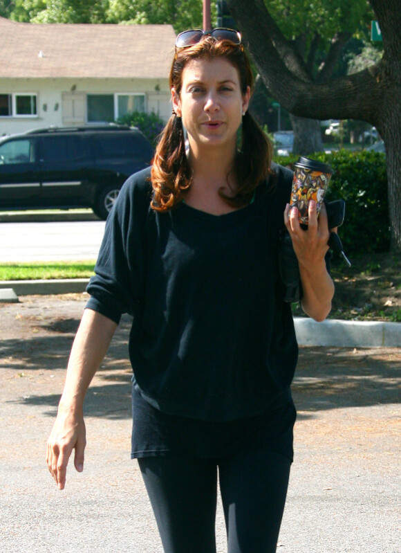 Kate Walsh : une vraie gamine avec ses couettes lorsqu'elle se rend à Hollywood Park le 23 juillet 2011 à Los Angeles
 
 