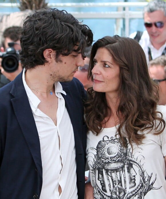 Louis Garrel et Chiara Mastroianni lors du festival de Cannes 2011