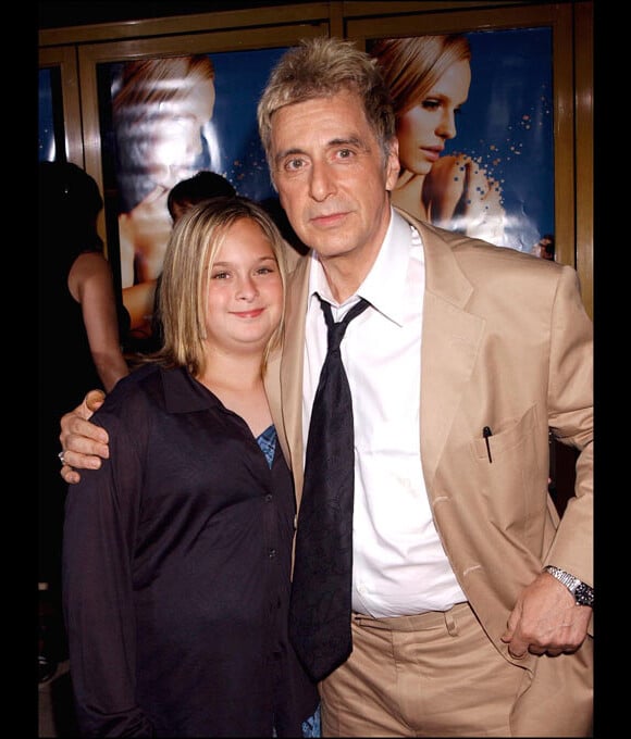 Al Pacino et sa fille Julie en août 2002 à Los Angeles