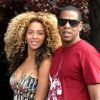Jay-Z et sa femme Beyoncé à New York le 16 juillet 2011