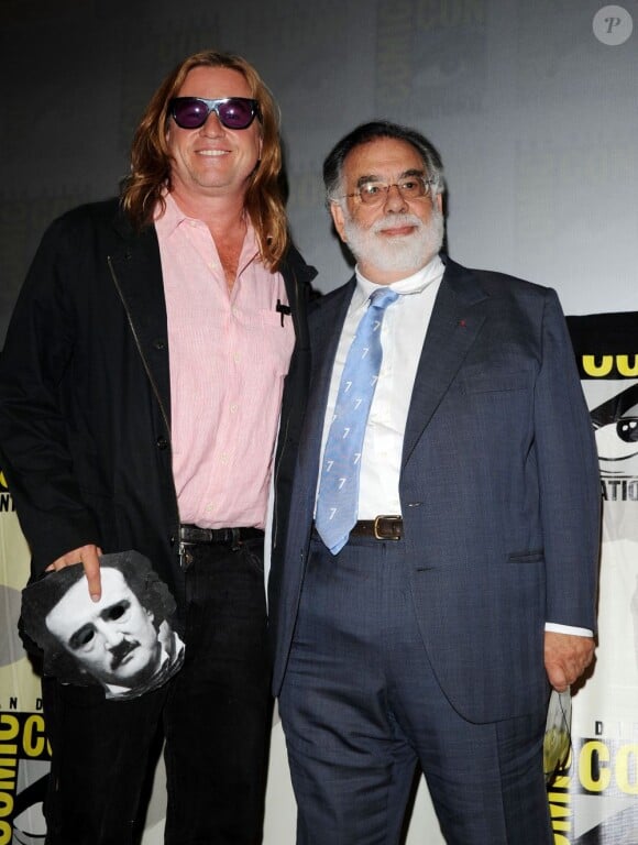 Val Kilmer et Francis Ford Coppola au Comic-Con à San Diego en juillet 2011