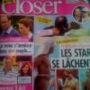 Le magazine Closer en kiosques samedi 6 août 2011.