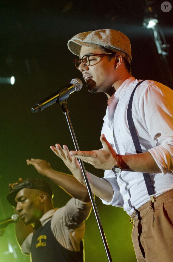 Ben l'Oncle Soul au festival de Colmar, le 8 août 2011.