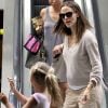 Jennifer Garner a été cherché sa fille Violet à son cours de danse. Los Angeles, 12 août 2011