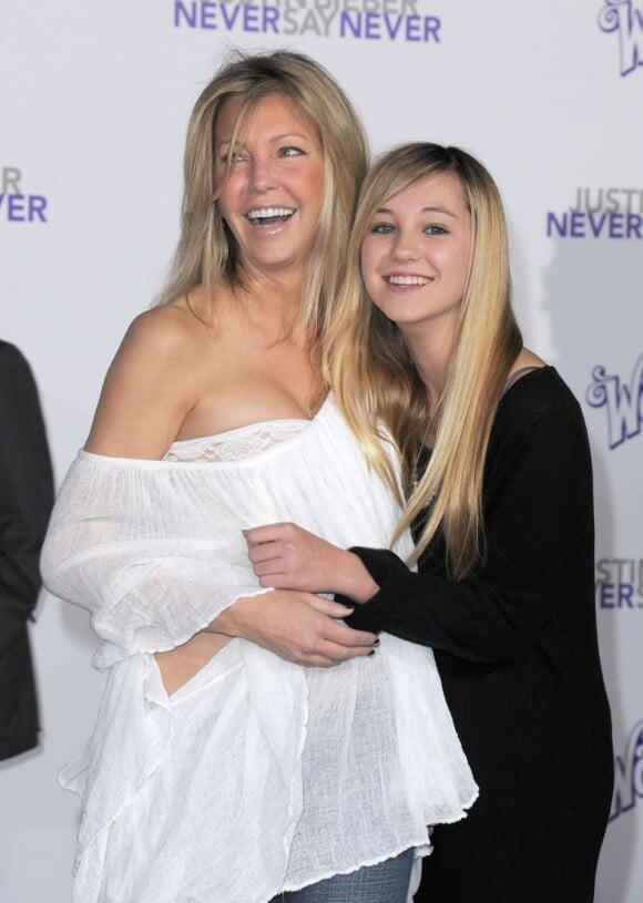 Heather Locklear pose avec sa fille Ava, mannequin et actrice à 13 ans !