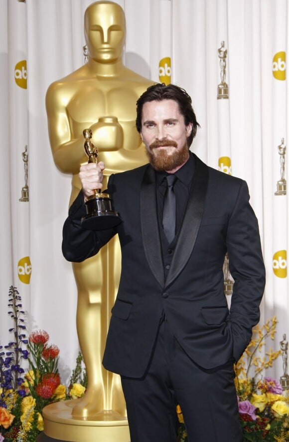 Christian Bale en fevrier 2011 à Los Angeles
