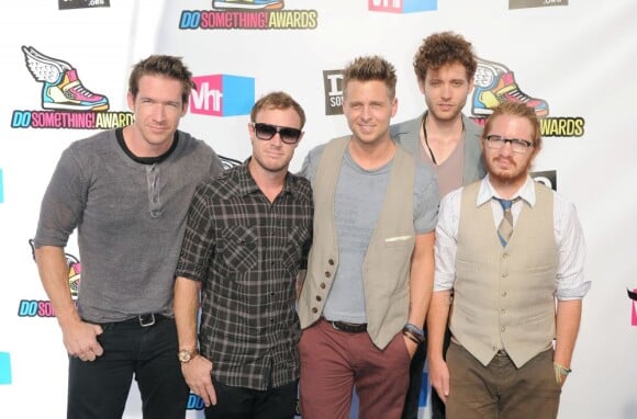 Le groupe One Republic à la soirée des Do Something Awards au Hollywood Palladium à Los Angeles le 14 août 2011