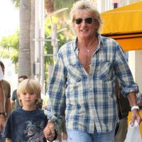 Rod Stewart : Le rockeur est un super papa-poule avec son adorable fils Alastair