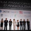 Le jury lors du festival du film francophone d'Angoulême le 24 août 2011