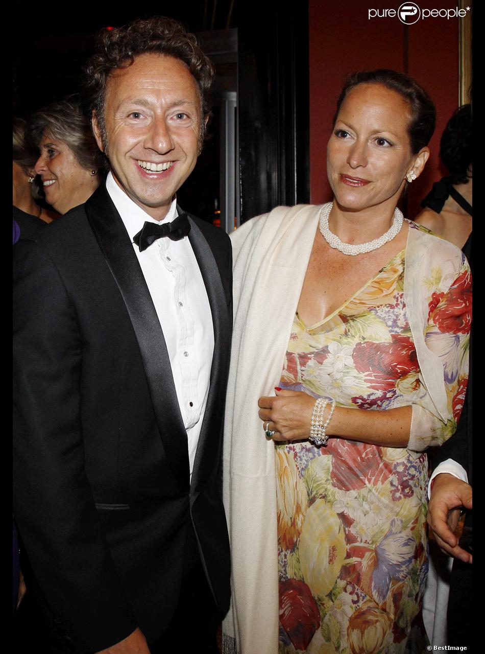 Stéphane Bern et la Princesse Zahra Aga Khan lors du 14e ...