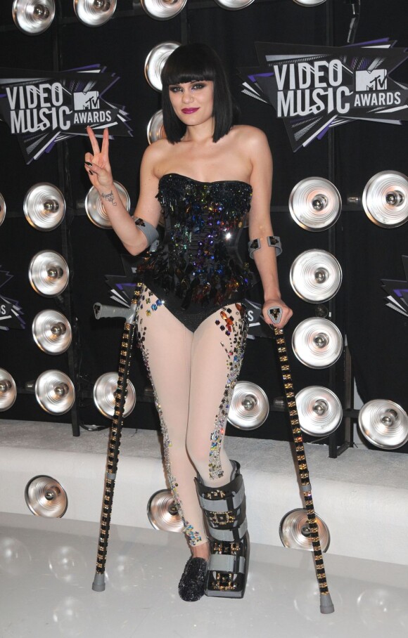 Jessie J aux MTV Video Music Awards à Los Angeles le 28 août 2011