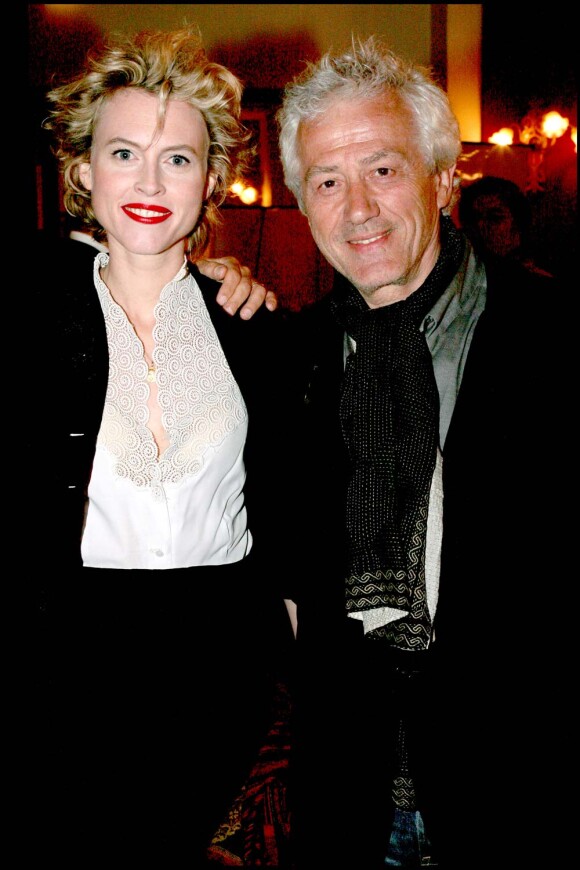 Jean-Luc Moreau et sa compagne Mathilde Penin, à PAris, le 14 mai 2007.