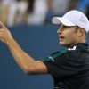 Andy Roddick a eu un petit geste envers sa femme Brooklyn Decker lors de sa balle de match, elle qui l'avait supporté tout le long de son match de l'US Open.