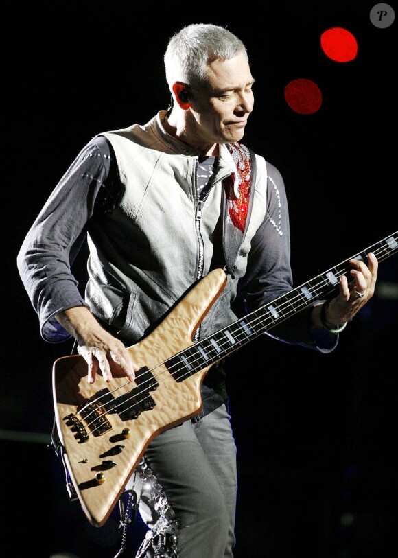 Adam Clayton de U2, à Los Angeles, le 25 octobre 2009.
