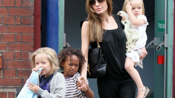 Brad Pitt et Angelina Jolie : Une sortie au ciné avec les enfants, le bonheur