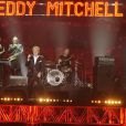 Eddy Mitchell sur la scène des Victoires de la musique, à Paris, le 1er mars 2011.