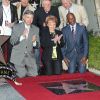 La légende du rock n'roll Buddy Holly recevait son étoile posthume sur le Walk of Fame d'Hollywood Boulevard le 7 septembre 2011, le jour où il aurait eu 75 ans, en présence notamment de sa veuve Maria Elena et de l'acteur Gary Busey, qui l'incarna dans The Buddy Holly Story.
