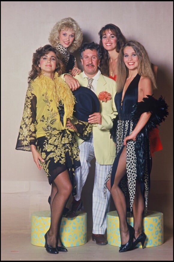 Stéphane Collaro et ses Coco Girls en 1985