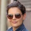 Katie Holmes très matinale se rend tôt le matin à la gym puis dans une librairie à New York, le 9 septembre 2011
