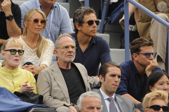 A l'heure du dernier carré, les stars, ici Ben Stiller et sa femme Christine, mais aussi Ron Rifkin, investissent l'US Open, à Flushing Meadows. Le 10 septembre, pour voir Djokovic, Nadal, Federer, Murray ou encore Serena Williams sur le court, elles étaient nombreuses !