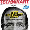 François Hollande en couverture de Technikart, septembre 2011.