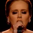 Adele -  Someone like you  - live au Brit Awards, à Londres, février 2011.
