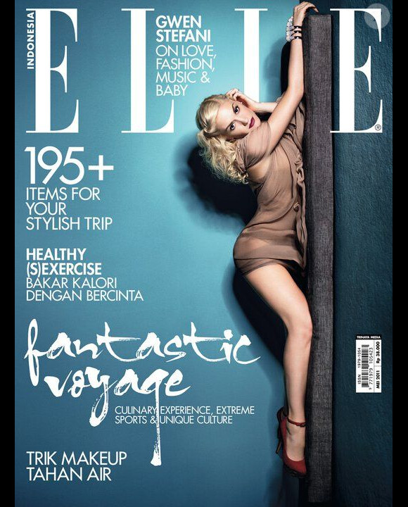 Mai 2011 : Gwen Stefani est en couverture de Elle Indonesia.