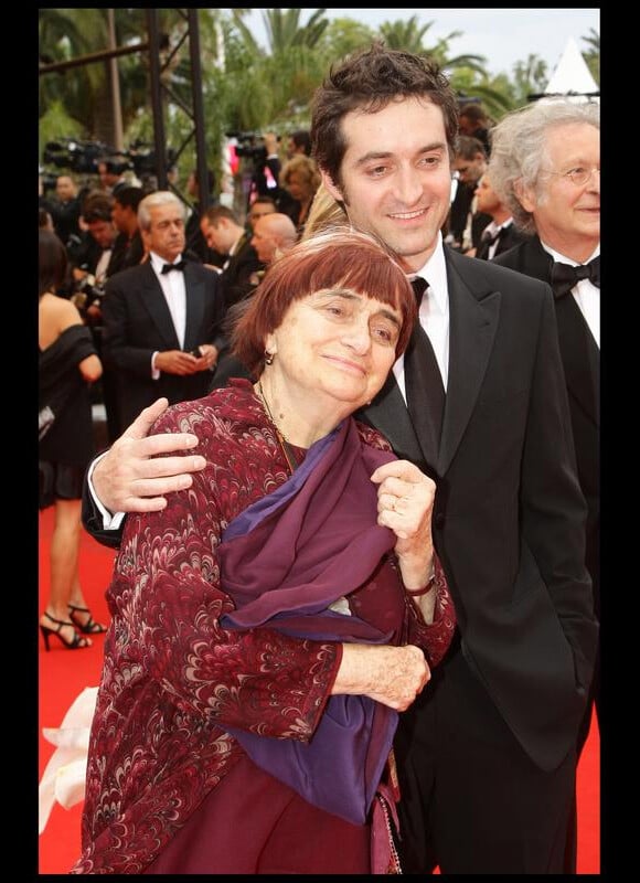 Mathieu Demy et sa mère Agnès Varda en 2009