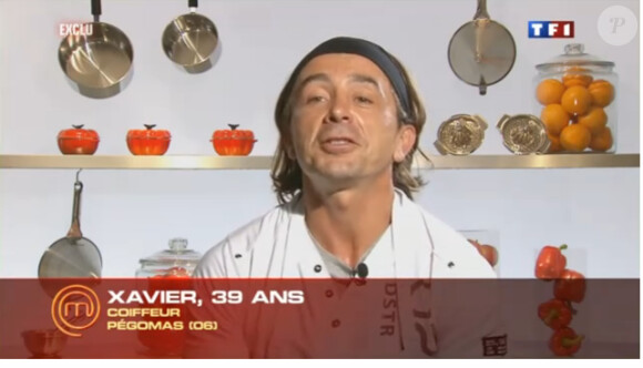 Xavier dans Masterchef, jeudi 15 septembre 2011 sur TF1