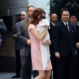 Victoria Beckham a emmené sa petit Harper de 2 mois faire du shopping en pleine Fashion Week new-yorkaise le 15 septembre 2011 
