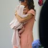 Vicoria Beckham et sa petite fille en pleine séance shopping le 16 septembre 2011 à NY.